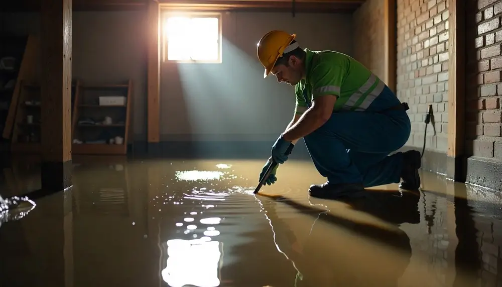 Professional water damage restoration services in Marengo, IL